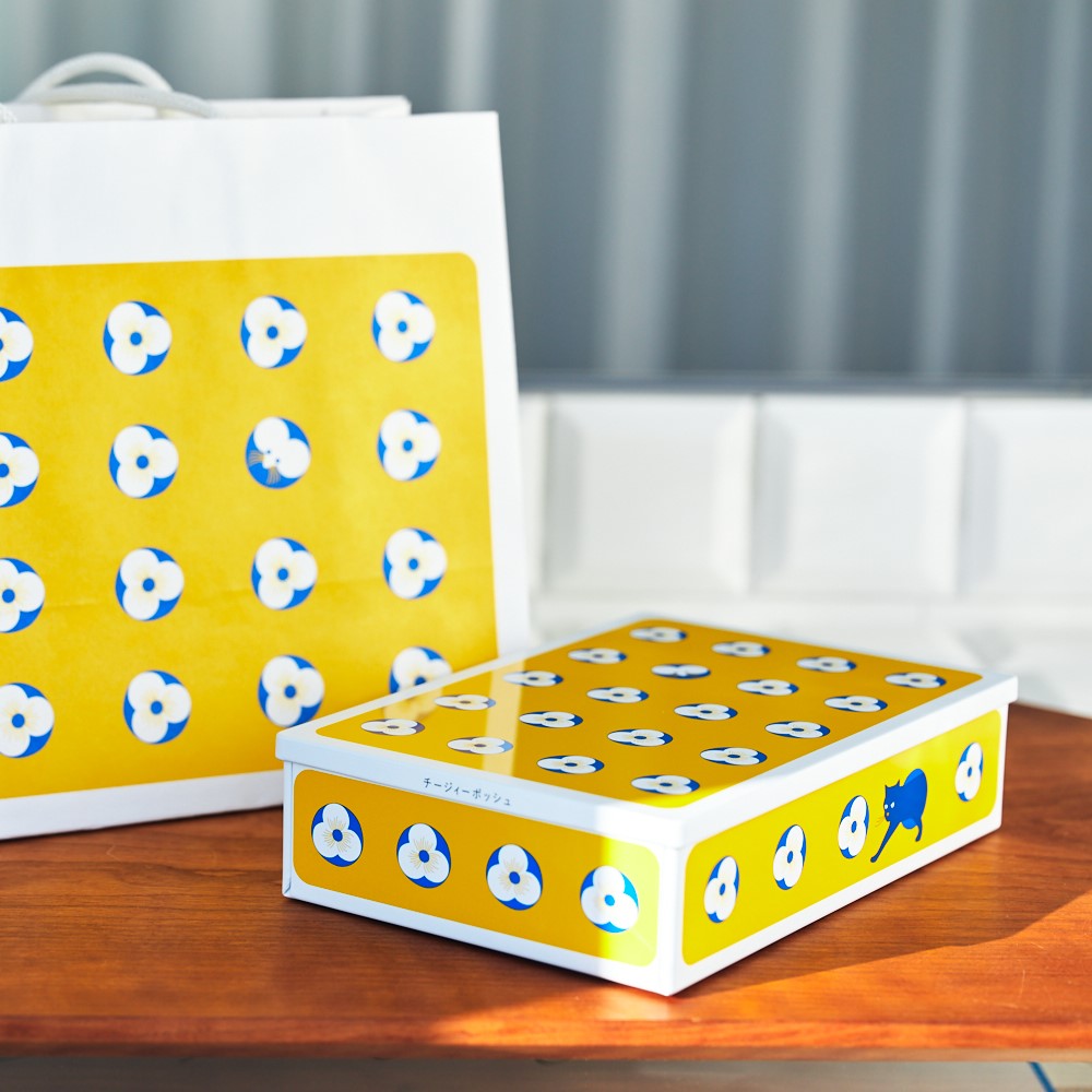 9/29㈰よりスタート🐱 いよいよ🧀『Cheesy Poche黄色缶』🧀の販売が