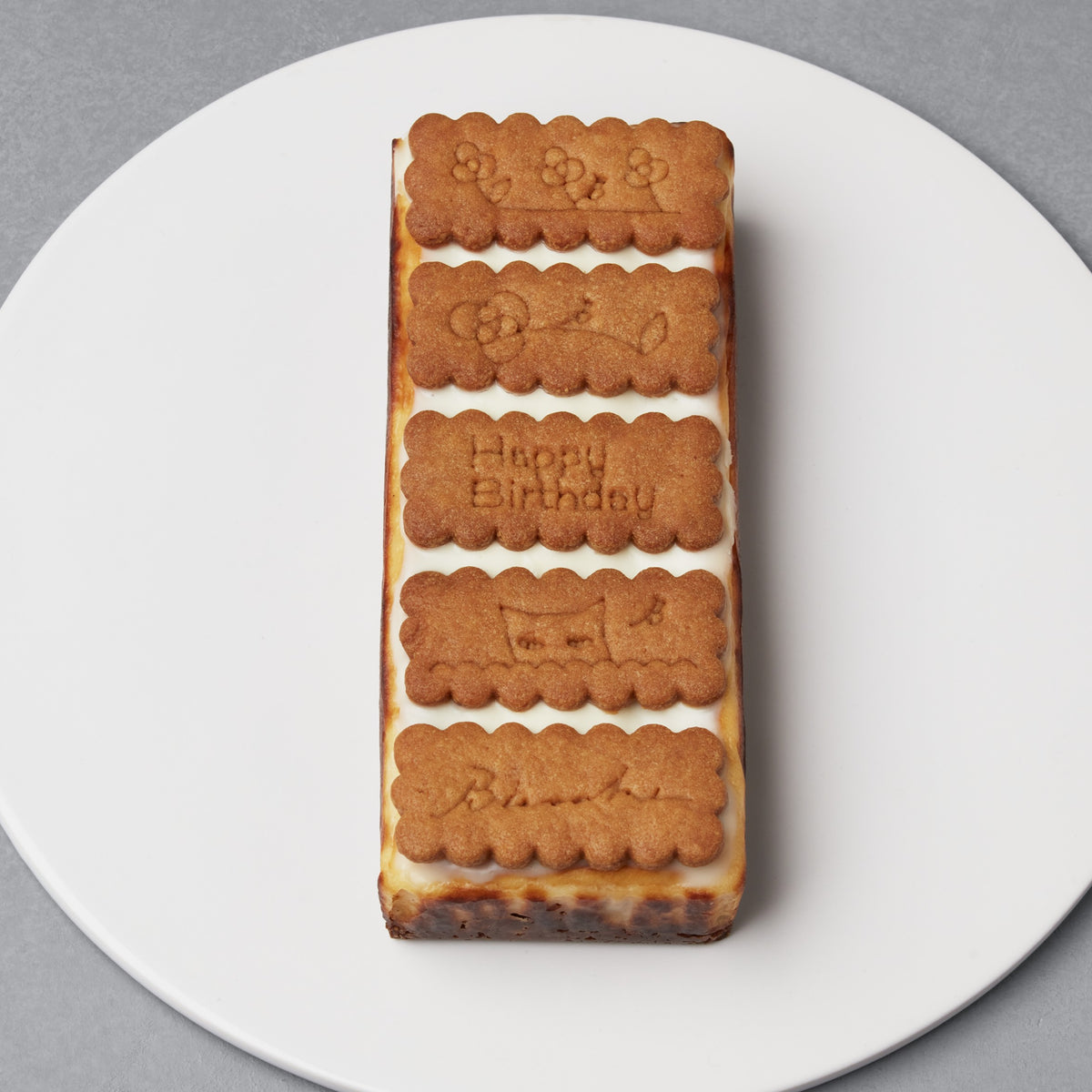 「Happy Birthday|MAINCREAM 抱擁 ホール・BISCAKE ホールセット」