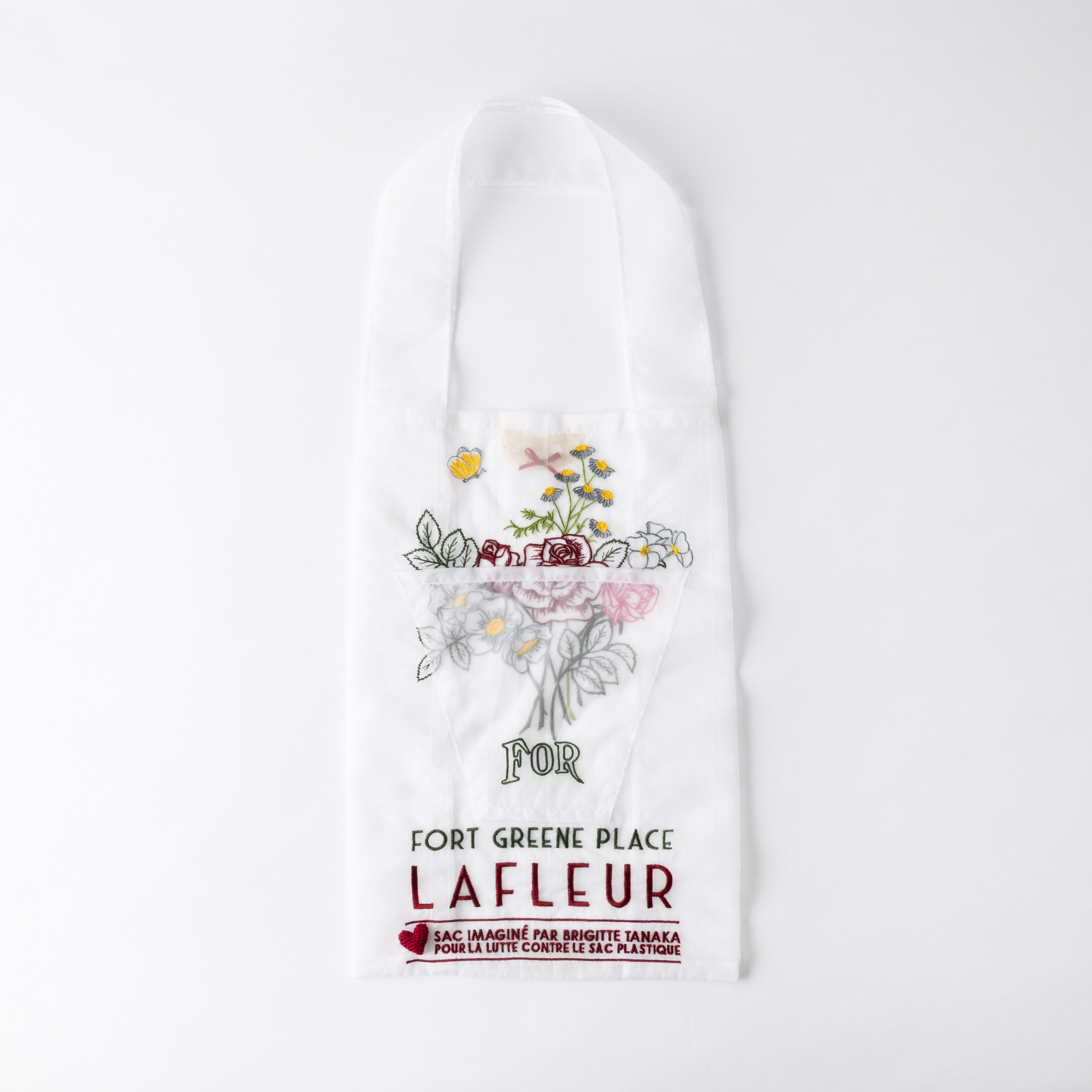 「オーガンジーバッグ ホワイト」 Organza Bag White