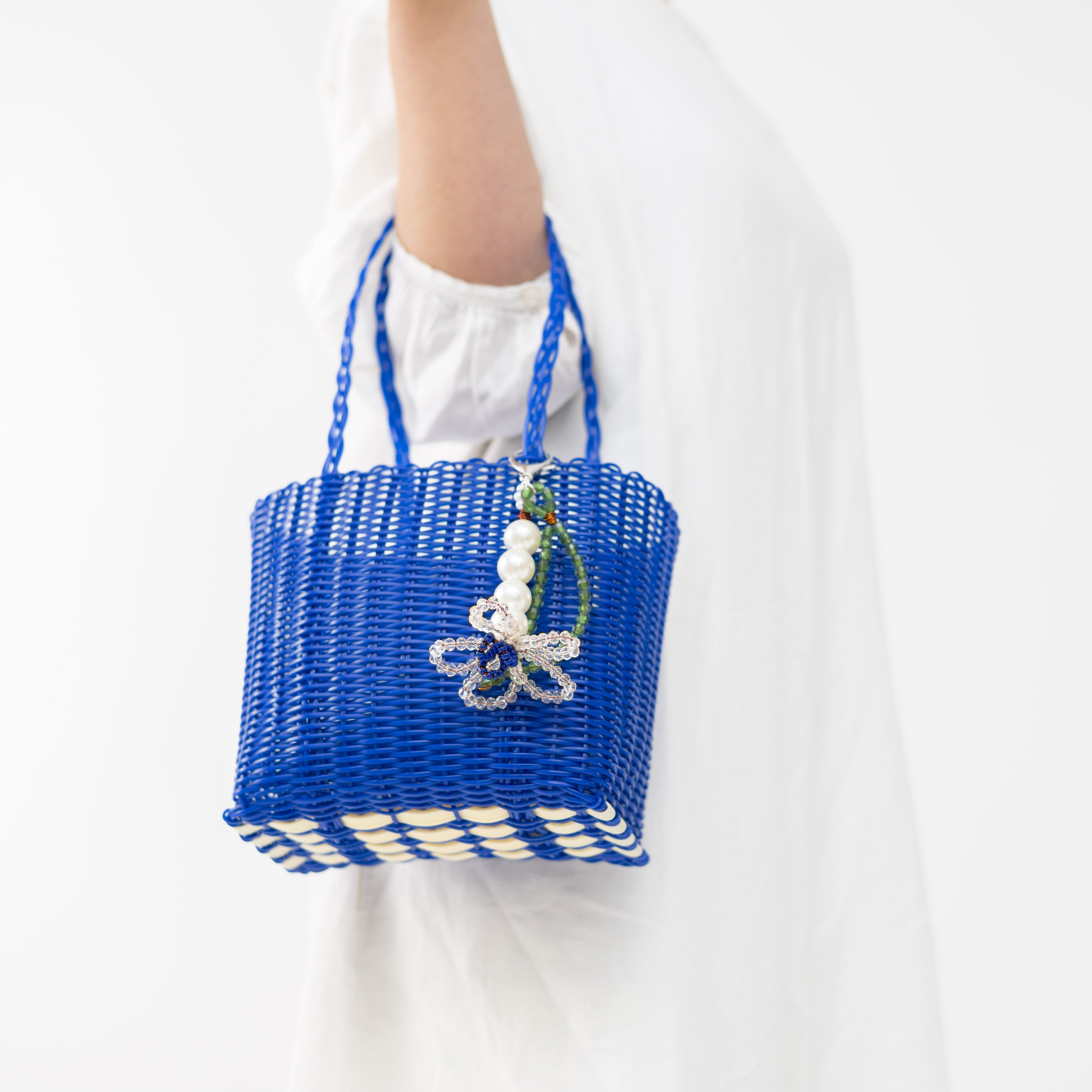 「フローラル・ミニ・キーリング/クリア」 Floral Mini Key-Ring /Clear