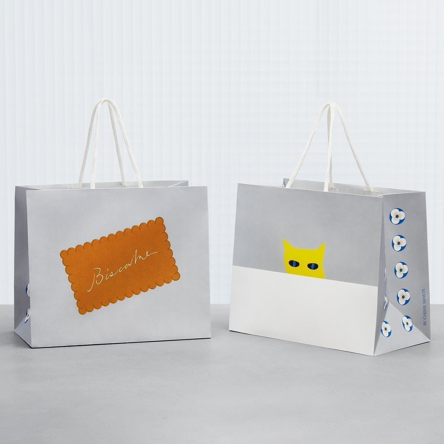 「BISCAKE 3カット入り ThankYou」リボン 1カット /ThankYou 1カット/リボン 1カット