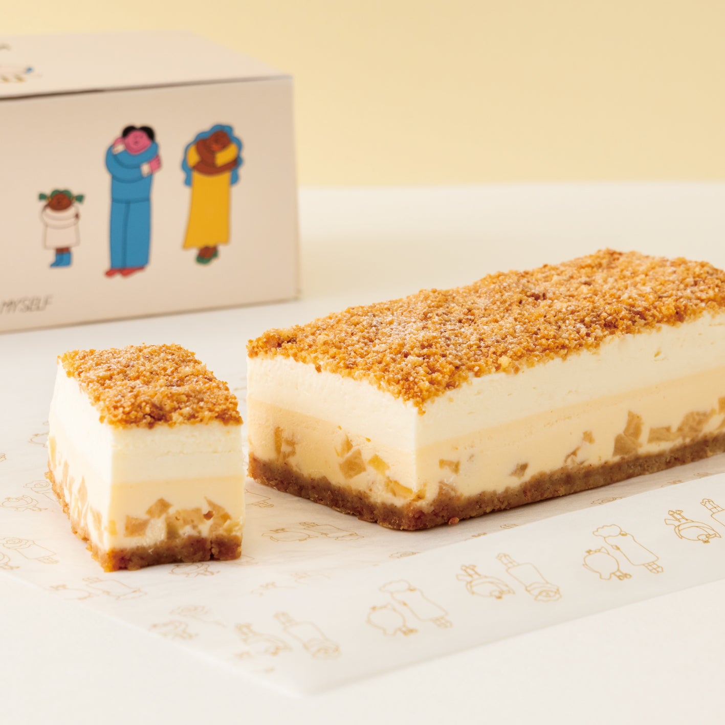 「メインクリームチーズケーキ ホールサイズ」Xmasピック&キャンドル10本付