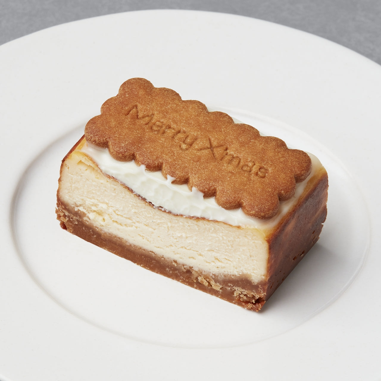 「Xmas BISCAKE 3カット入り」 キャンドル10本付 【12/20㈯~12/21㈰到着分】【冷凍】