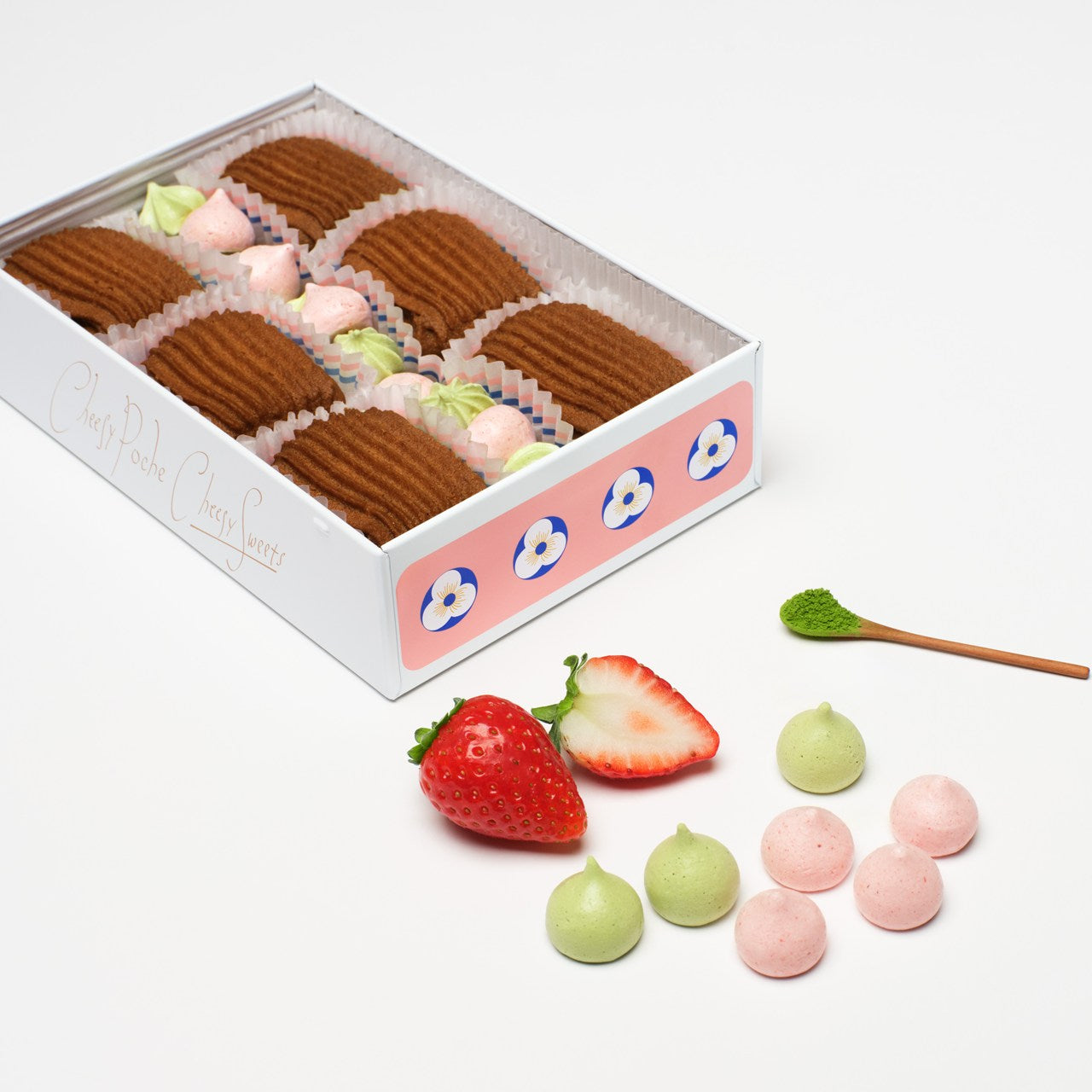 季節の一缶「Cheesy Pocheコゲカン 苺&抹茶」