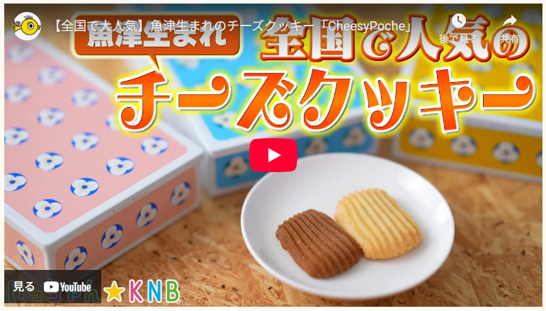 全国11か所のテレビ局にてCheesyPocheを紹介いただきました。
