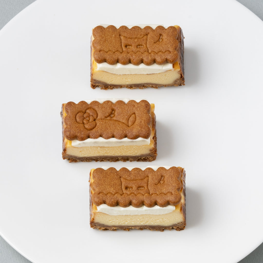 「BISCAKE 3カット入り ビスキャット/お花/ビスキャット」