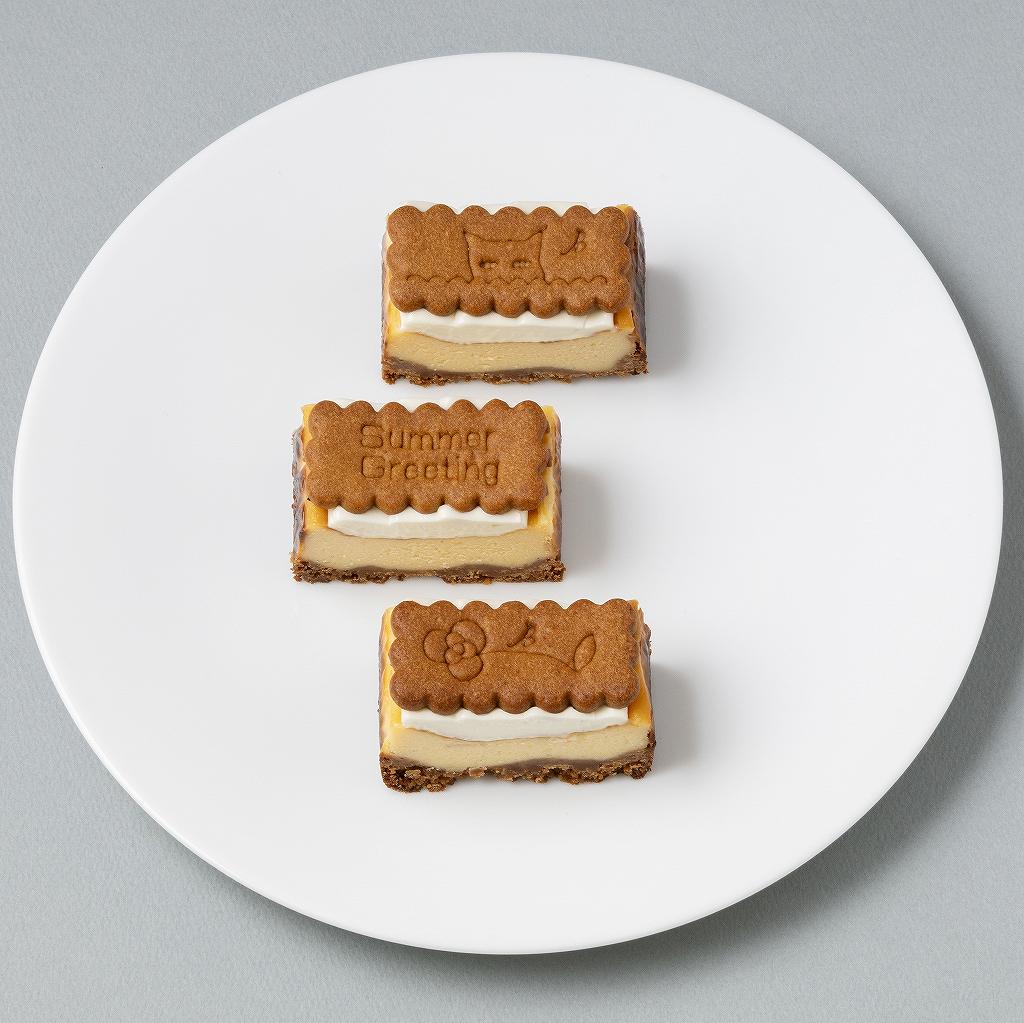 びすけっとしょっぷ ビスケット サンド チーズケーキ「BISCAKE」(ビスケイク)