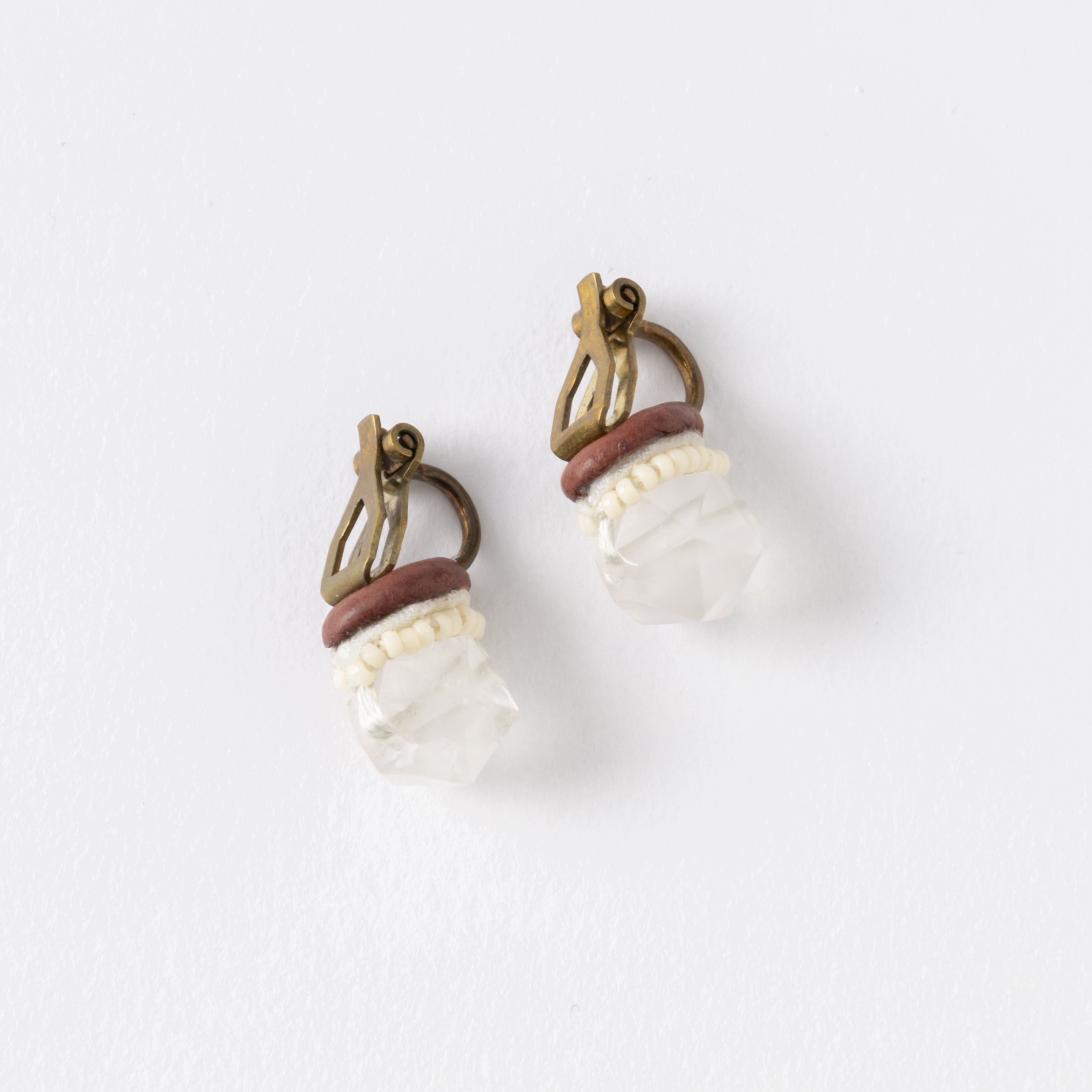 「バッズ/クォーツ」イヤリング/ピアス Buds/Quartz