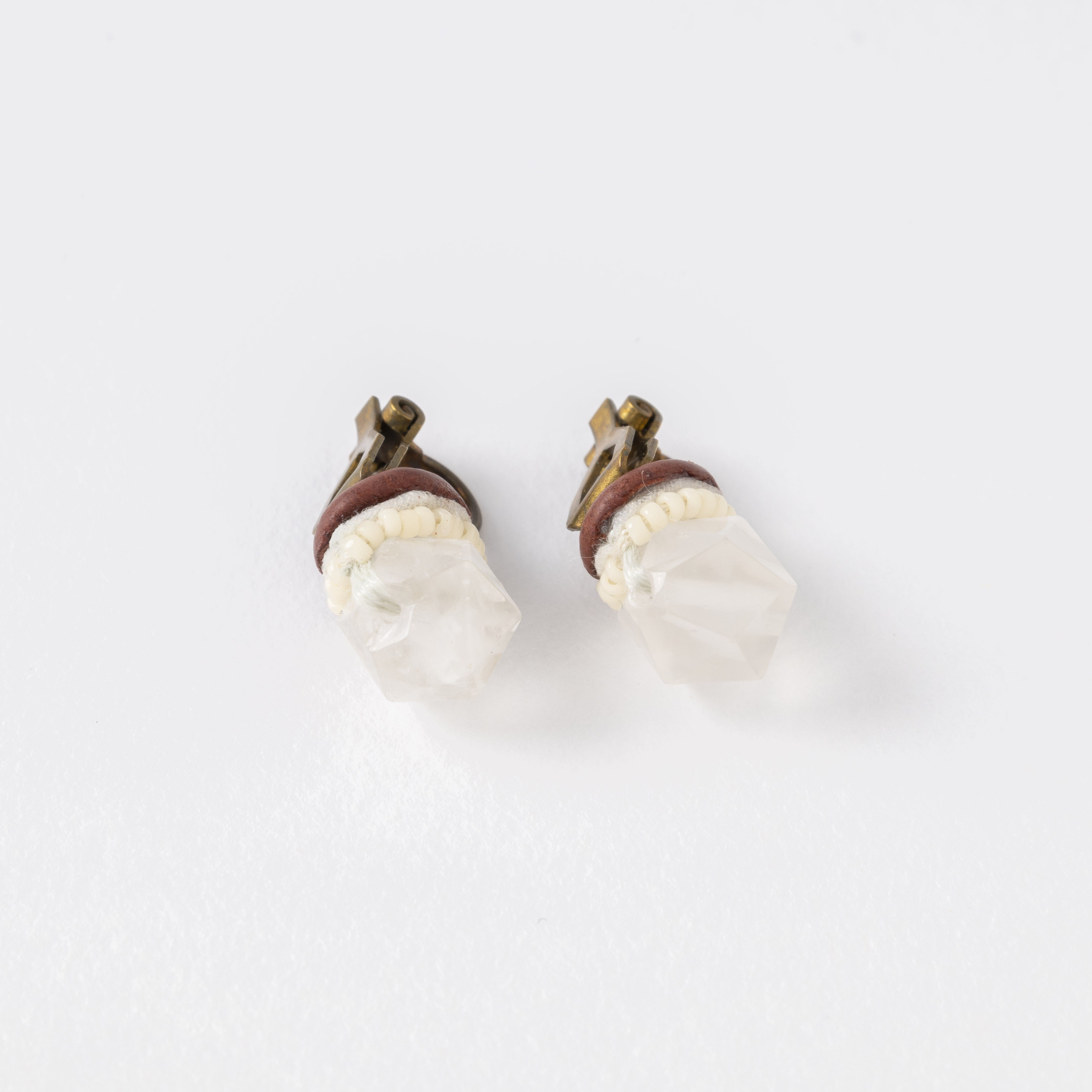 「バッズ/クォーツ」イヤリング/ピアス Buds/Quartz