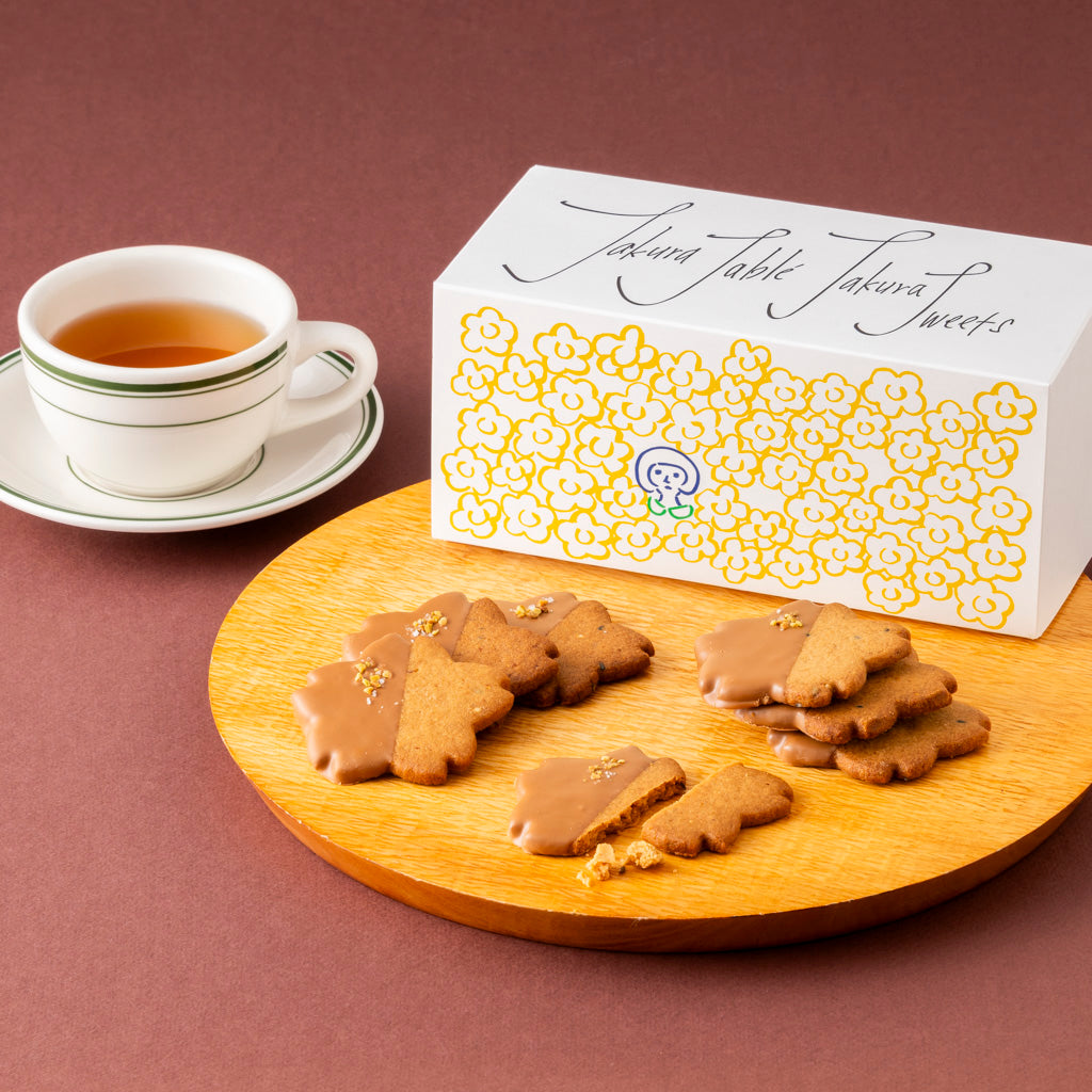 「花咲く塩キャラメルサブレ10枚」（キイロのコボレサク）