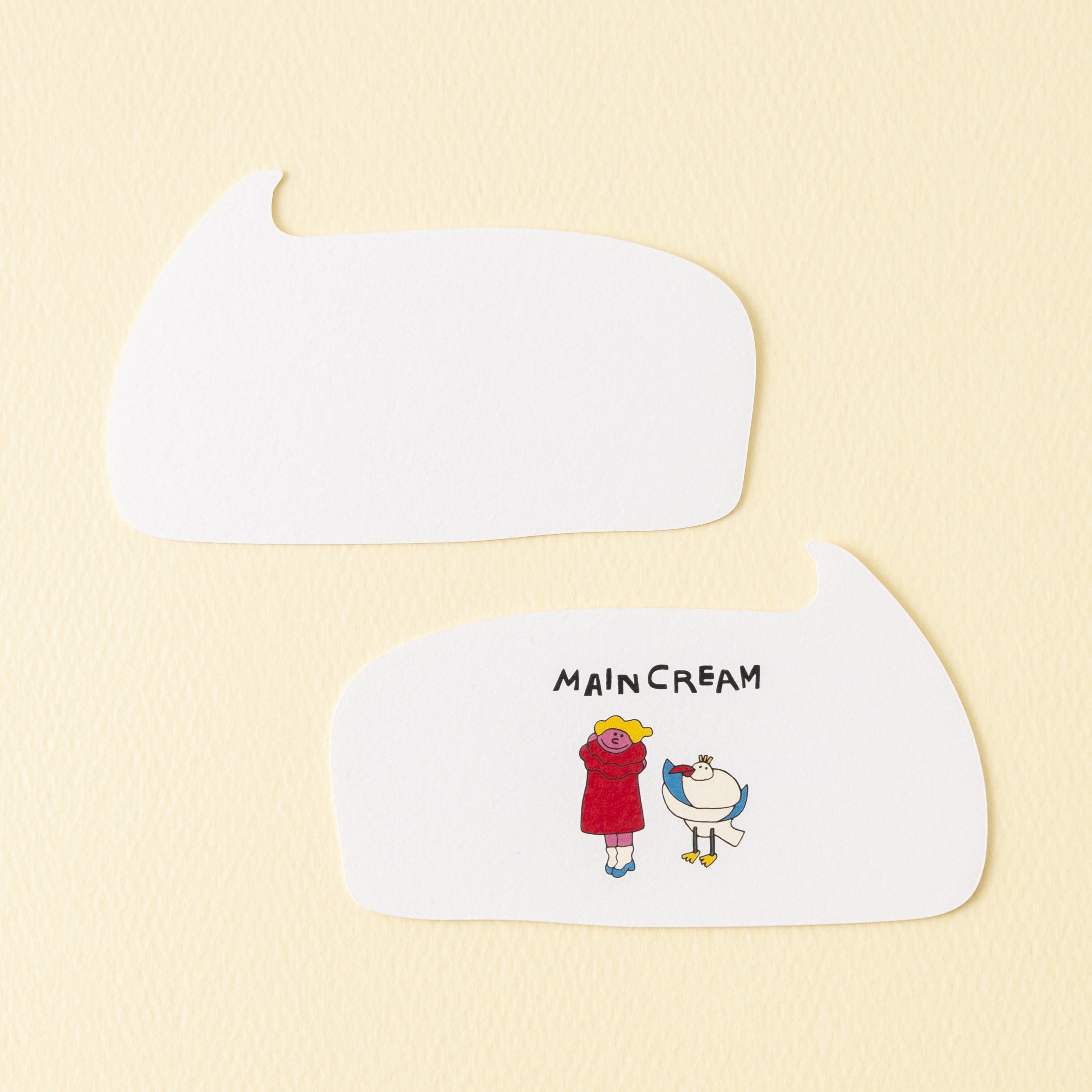 メッセージカード無地（MAIN CREAM）