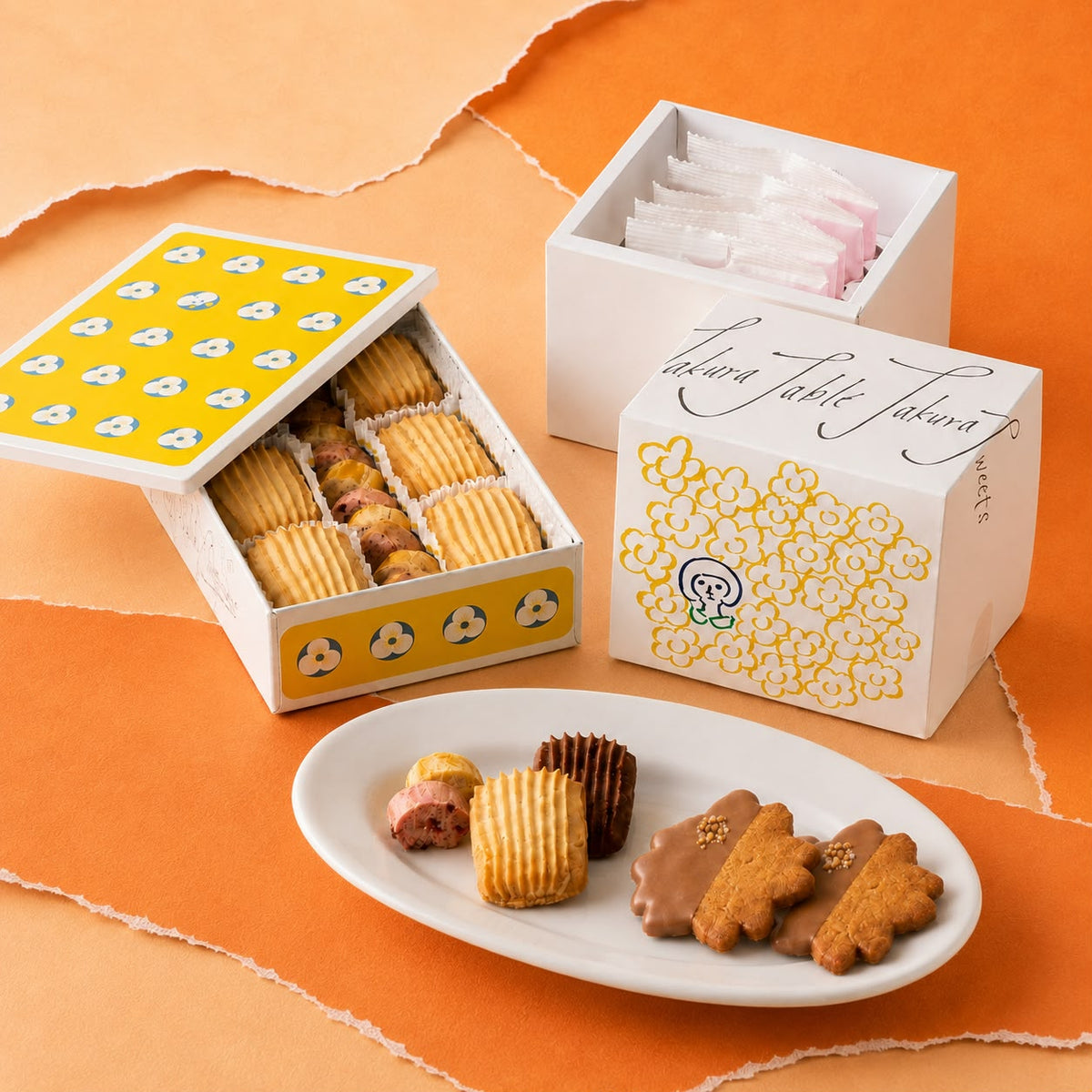 季節のSET｜Cheesy Pocheと、塩キャラメルサブレ5枚のセット