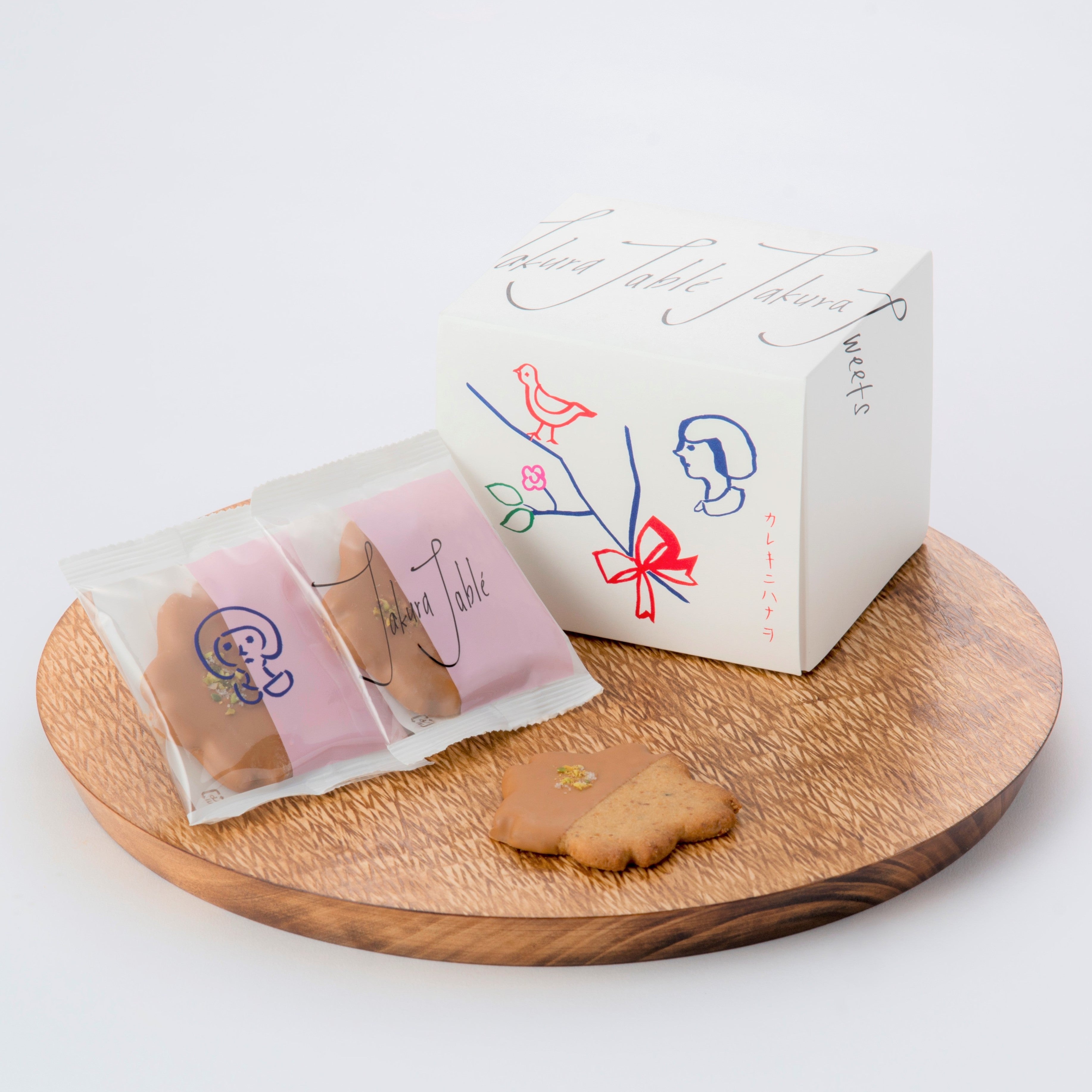 「花咲く塩キャラメルサブレ5枚」（サブレ・クッキー）