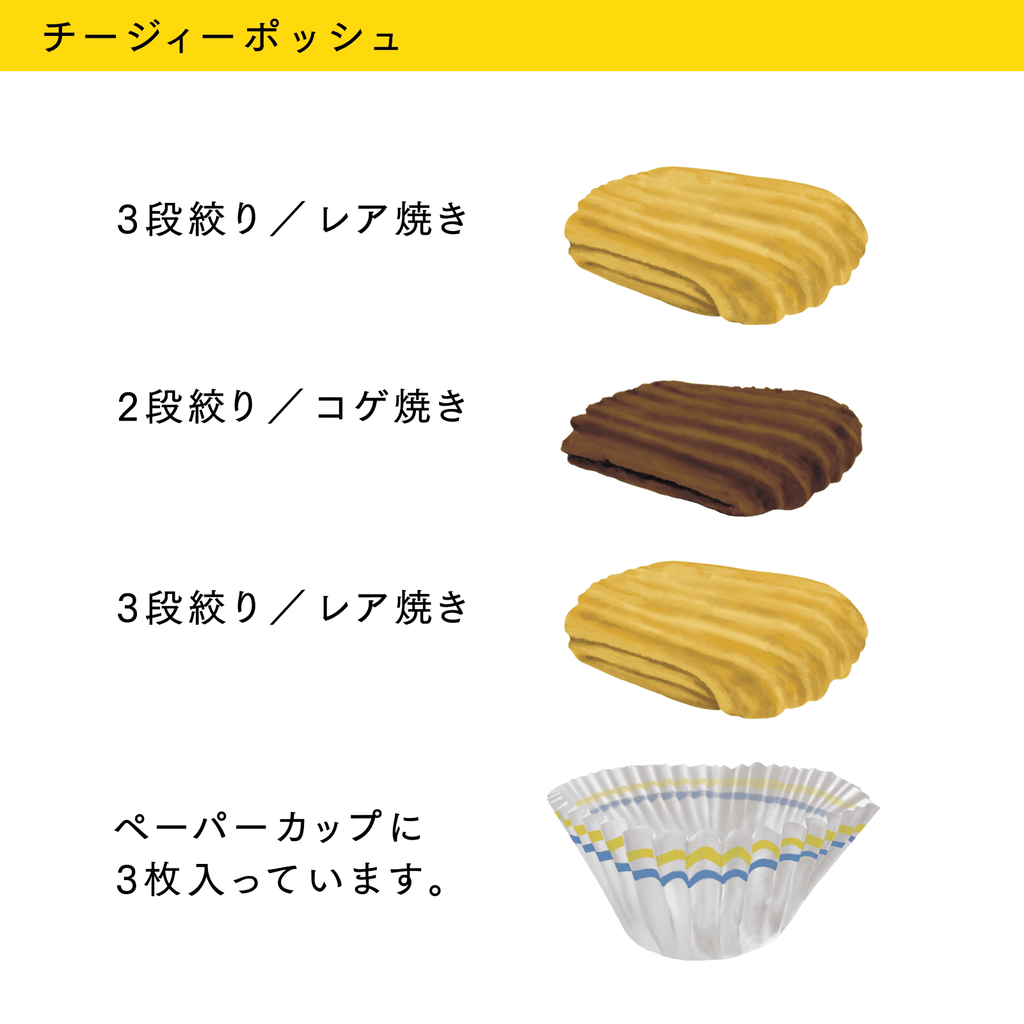 【オススメ定番　夏季限定】「Cheesy Poche（チージィーポッシュ） ソライロカン 」