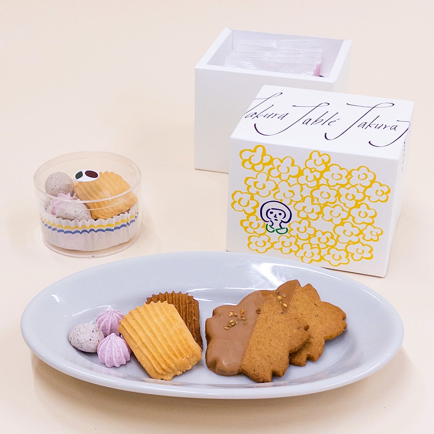 「CheesyPocheミニョンショコラ＆ラズベリー」＆「花咲く塩キャラメルサブレ5枚入り」