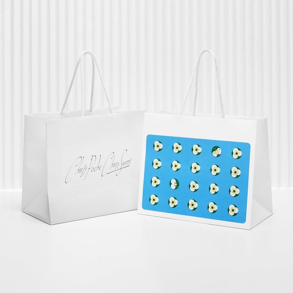 ショッパー（空色）(CheesyPoche）