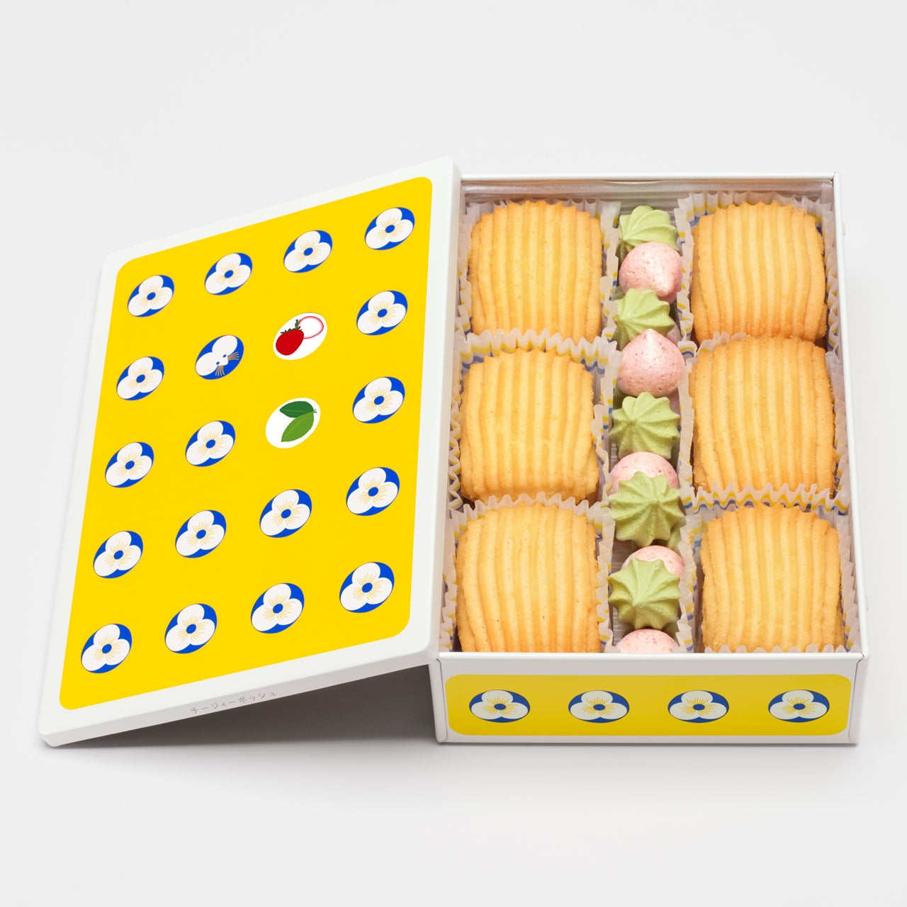 クリスマスカラーの「Cheesy Poche ストロベリー＆抹茶 」