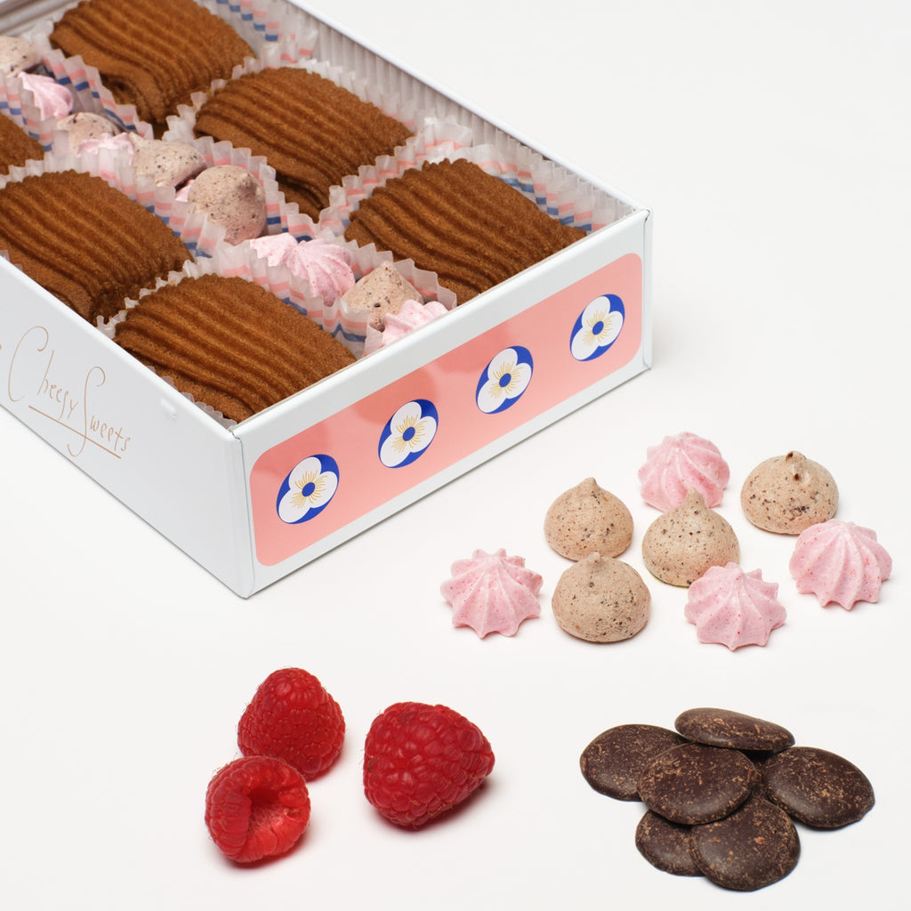 Cheesy Pocheコゲカン ショコラ＆ラズベリーメレンゲ缶