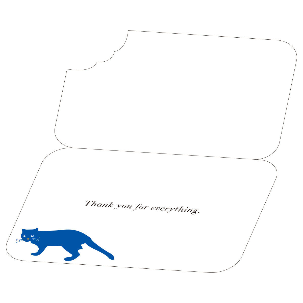 ギフトカード（Thank you for everything.）(CheesyPoche）